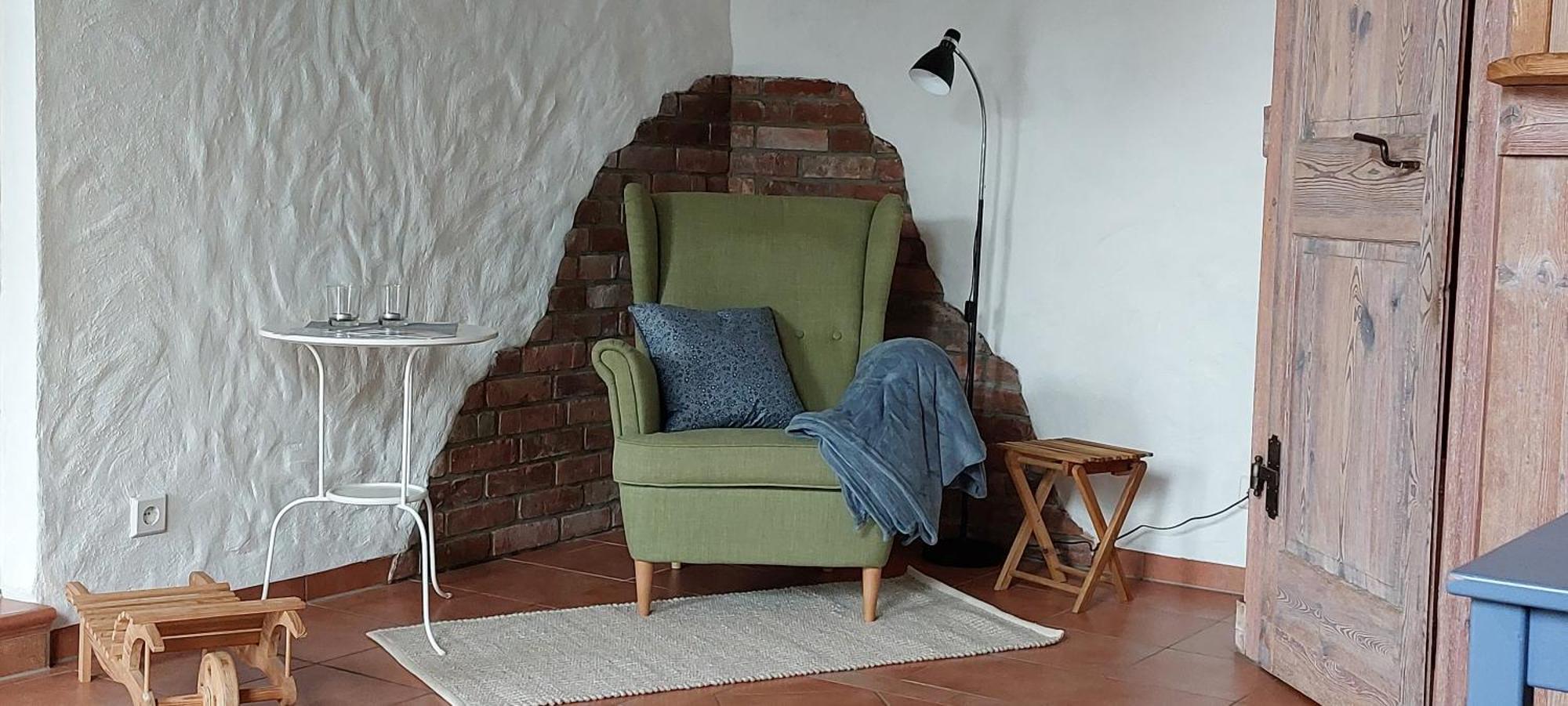 Auszeit Wohnung Hof Narla Bahnsdorf Luaran gambar